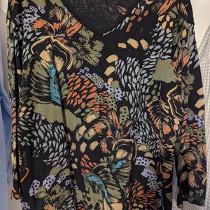 Jess & Jane River Cotton Tee Shirt Top